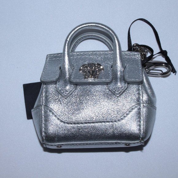 Versace Handbags - Versace Bag Charm Keychain Coin Purse Small Shoulder Bag $380 New W/Minor Defect